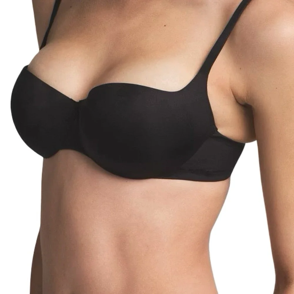 Skims Ultimate Push Up Balconette Bra - Onyx - NWT - 34B